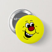Wise Face Grumpey Ronde Button 5,7 Cm (Voorkant /achterkant)