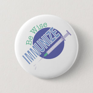 Wise Immunize Ronde Button 5,7 Cm