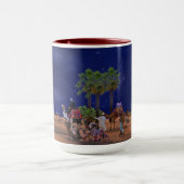 Wise Mannen Star Kerstgrafisch Mok (Midden)