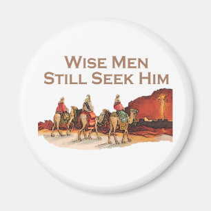 Wise Mannen zoeken hem nog steeds, kerst Magneet