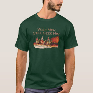 Wise Mannen zoeken hem nog steeds, kerst T-shirt