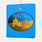 Wise Men Geocaching Christmas Keramisch Ornament (Links)