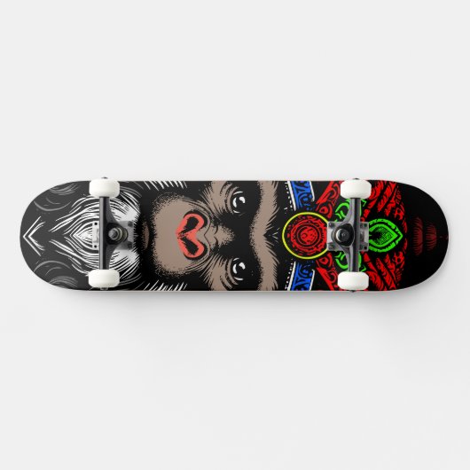 Wise Old Monkey Skateboard (Horizontaal)