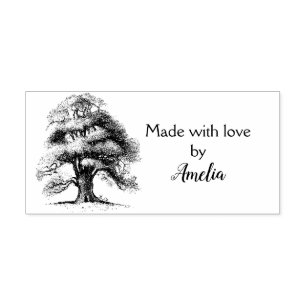 Wise Old Oak Handgemaakt door Rubber Stamp Rubberstempel
