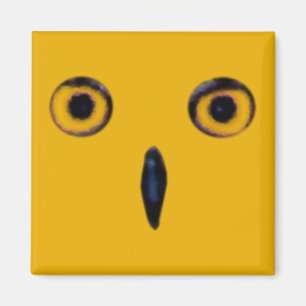 Wise Old Owl Eyes Magneet