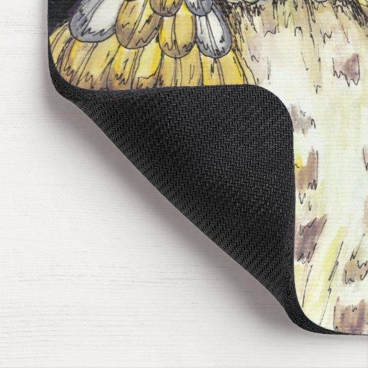 Wise Old Owl Mousepad Muismat (Hoek)