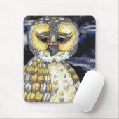 Wise Old Owl Mousepad Muismat (Met muis)