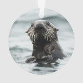 Wise Otter Ornament (achterkant)