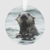 Wise Otter Ornament (voorkant)