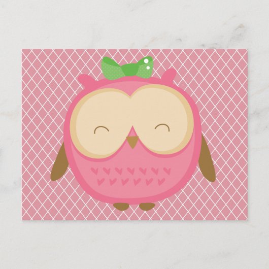 Wise Owl Briefkaart (Voorkant)