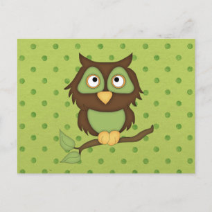 Wise Owl Briefkaart