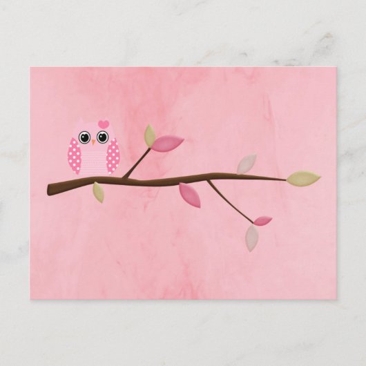 Wise Owl Briefkaart (Voorkant)