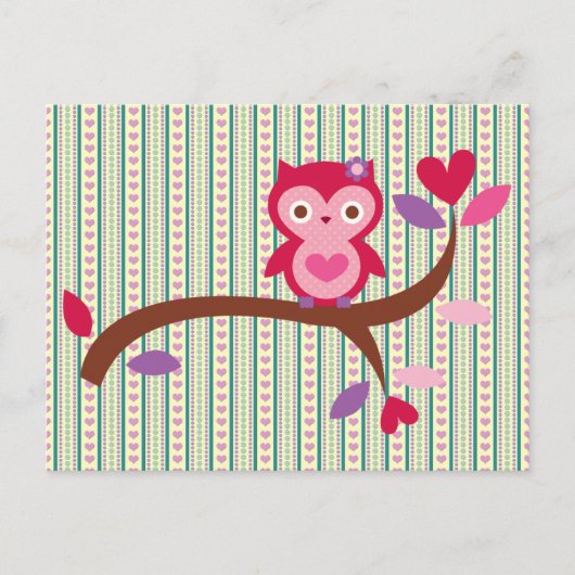 Wise Owl Briefkaart (Voorkant)