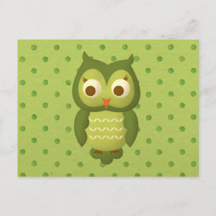 Wise Owl Briefkaart