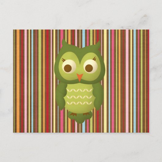 Wise Owl Briefkaart (Voorkant)