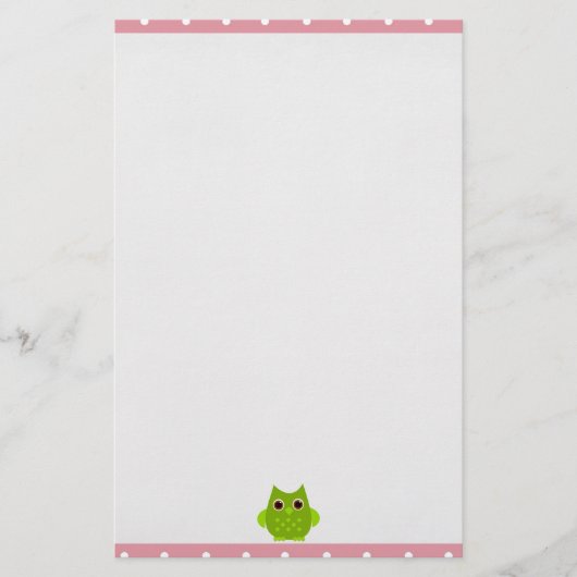 Wise Owl Briefpapier (Voorkant)