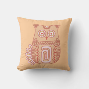 Wise Owl Coussin