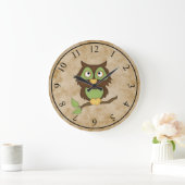 Wise Owl Grote Klok (Huis)