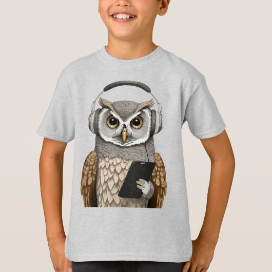 Wise Owl Kind T-shirt (Voorkant)