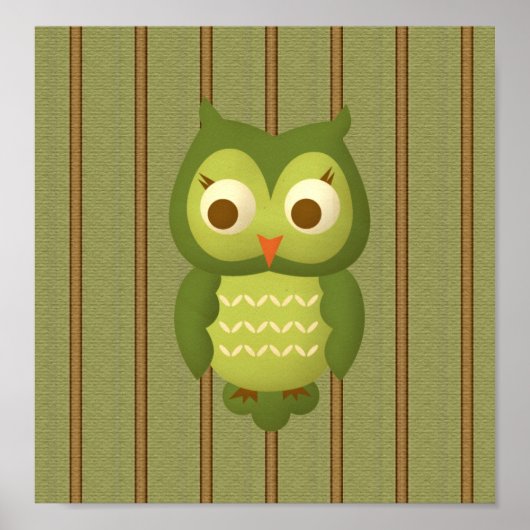 Wise Owl Poster (Voorkant)