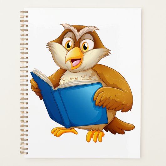 Wise Owl Reading Book (Devant)