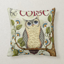 Wise Owl - Sierkussen