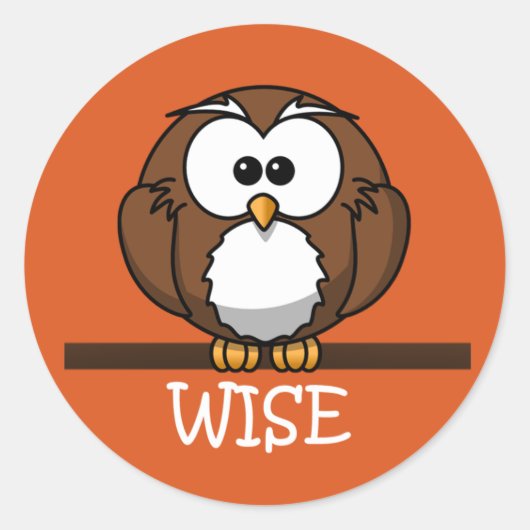 Wise Owl Teacher Grading Stickers (Voorkant)
