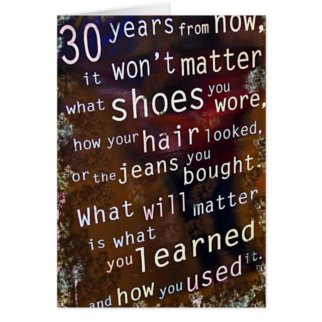 Wise Quote on Brown (Voorkant)