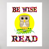 Wise Read Poster (Voorkant)