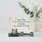 Wise Talk Briefkaart (Staand voorkant)