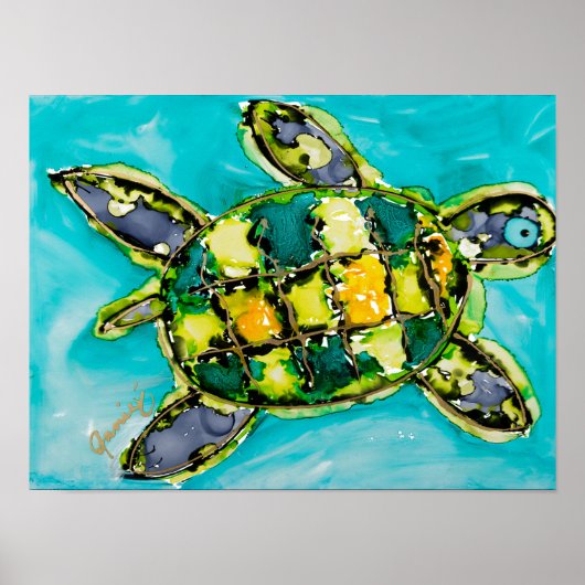 Wise Turtle Print Lovitude (Voorkant)
