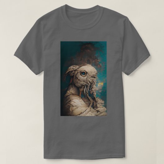 Wise White Parrot T-shirt (Design voorkant)
