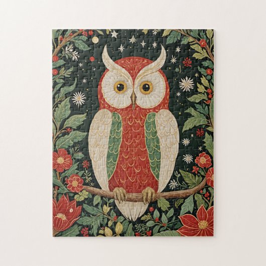 Wise Winter Watcher Legpuzzel (Verticaal)