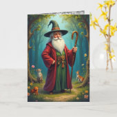 Wise WIzard 2 (quote binnen) Kaart (Gele Bloem)
