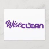 WiseClean - Briefkaart (Voorkant)