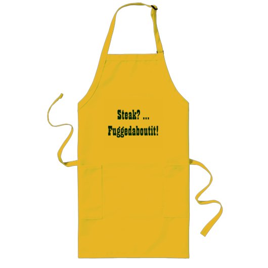 Wiseguy Apron Lang Schort (Voorkant)