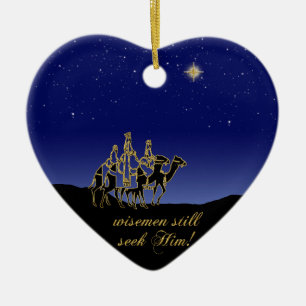 Wisemen le cherchent toujours ornement de Noël