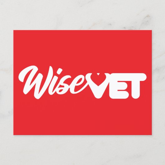WiseVet - Carte postale (Devant)