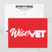 WiseVet - Carte postale (Devant / Derrière)
