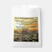 WISH Favor Bags Bedankzakje (Voorkant)