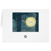Wish Lantern Dream Forest - Table Number Card (Achterkant Horizontaal)