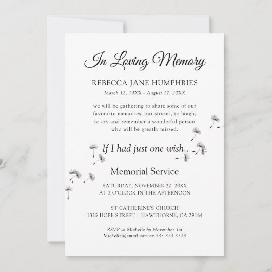 Wish Seeds: een hartverwarmende viering van het le Kaart (Voorkant)