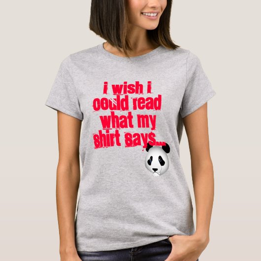 Wish T-shirt (Voorkant)