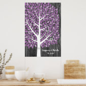 Wish Tree - 225 Leaf Guest Book Alternative Poster (Cuisine)