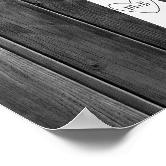 Wish Tree - 25 Leaf Guest Book Alternative Poster (Hoek)