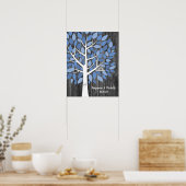 Wish Tree - 75 Leaf Guest Book Autre Poster (Cuisine)