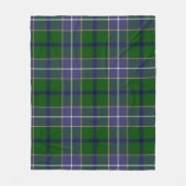 Wishart Hunting Pset Fleece Deken (Voorkant)