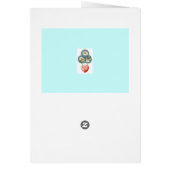  Wishes Wedding Card (Achterkant)