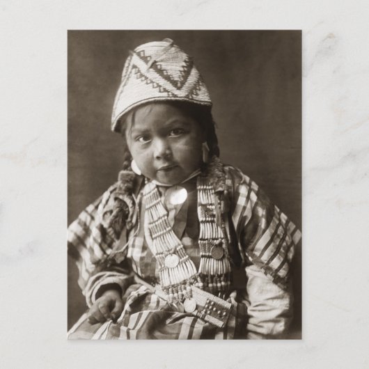 Wishham Indiaas kind Briefkaart (Voorkant)