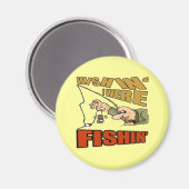 Wishing I Were Gevist T-shirts Cadeaus Magneet (Voorkant / Achterkant)